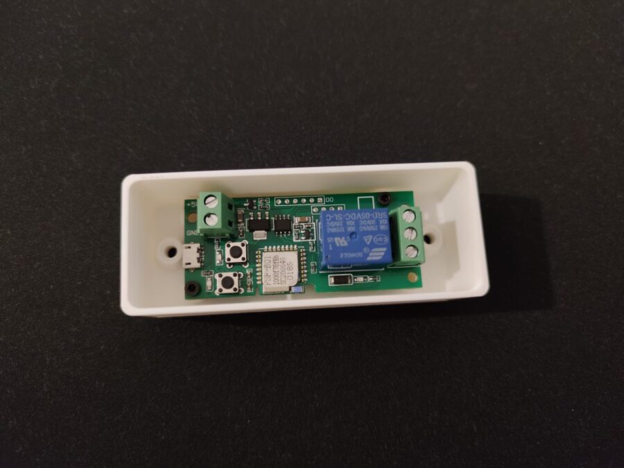 Caja para módulo de relé WiFi