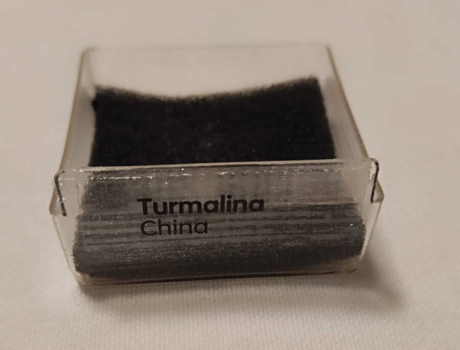 Cajita para minerales